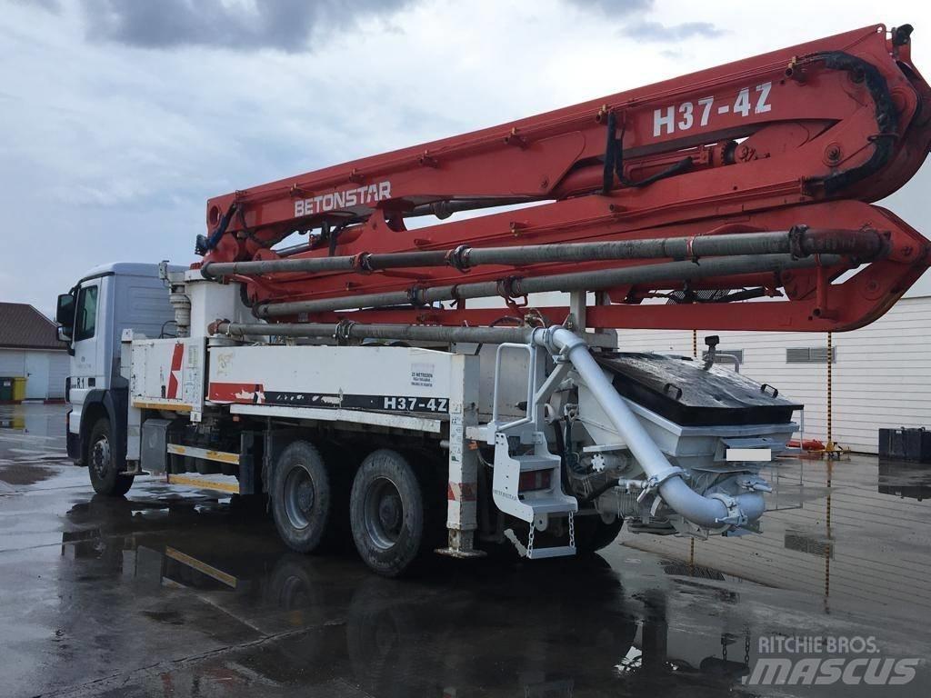 Betonstar 37M-4Z Bombas de betonagem
