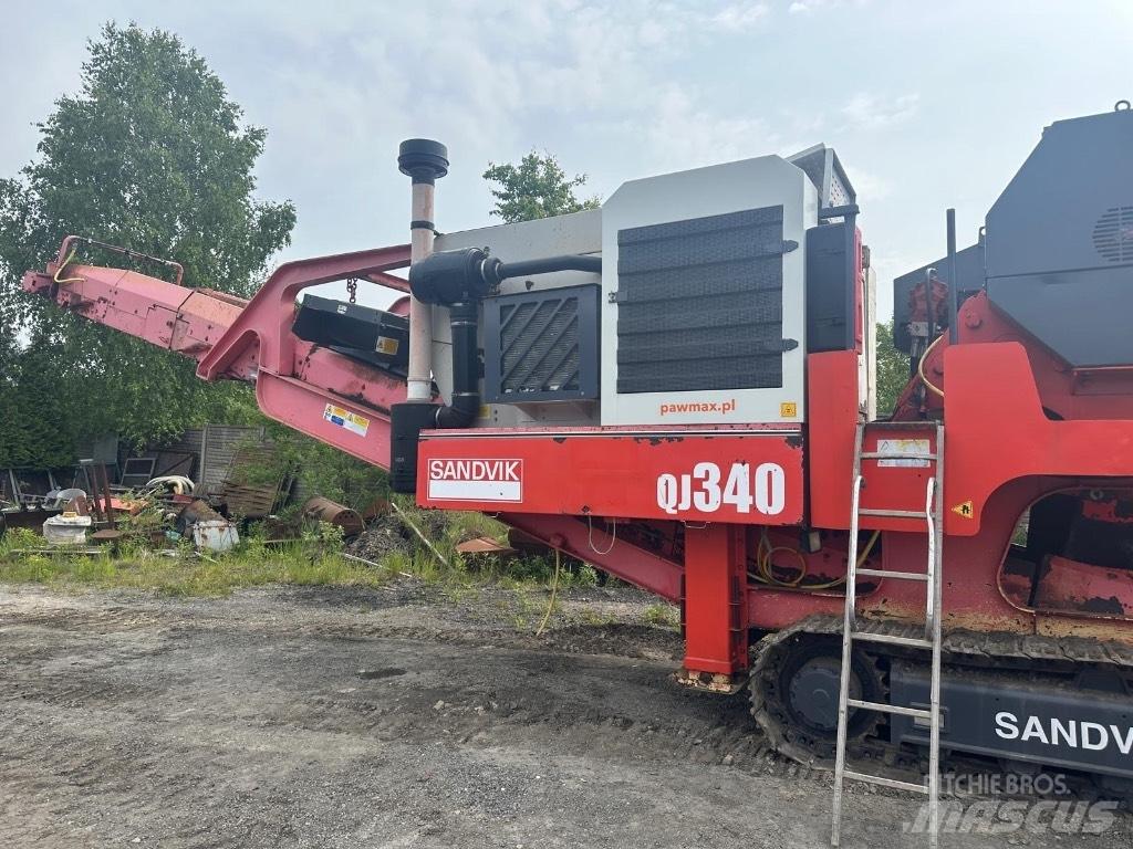 Sandvik QJ 340 Britadores móveis