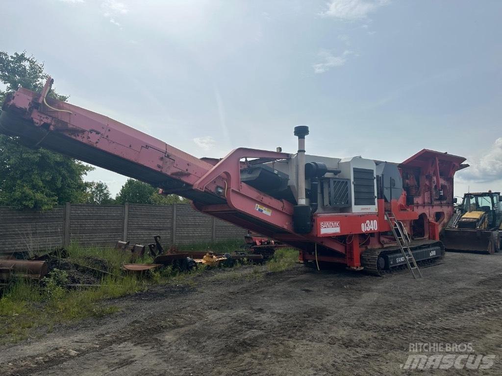 Sandvik QJ 340 Britadores móveis