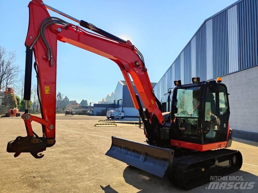 Kubota KX080-4a2 Escavadoras Midi 7t - 12t