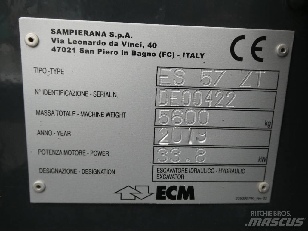 ECM ES 57 ZT Miniescavadeiras