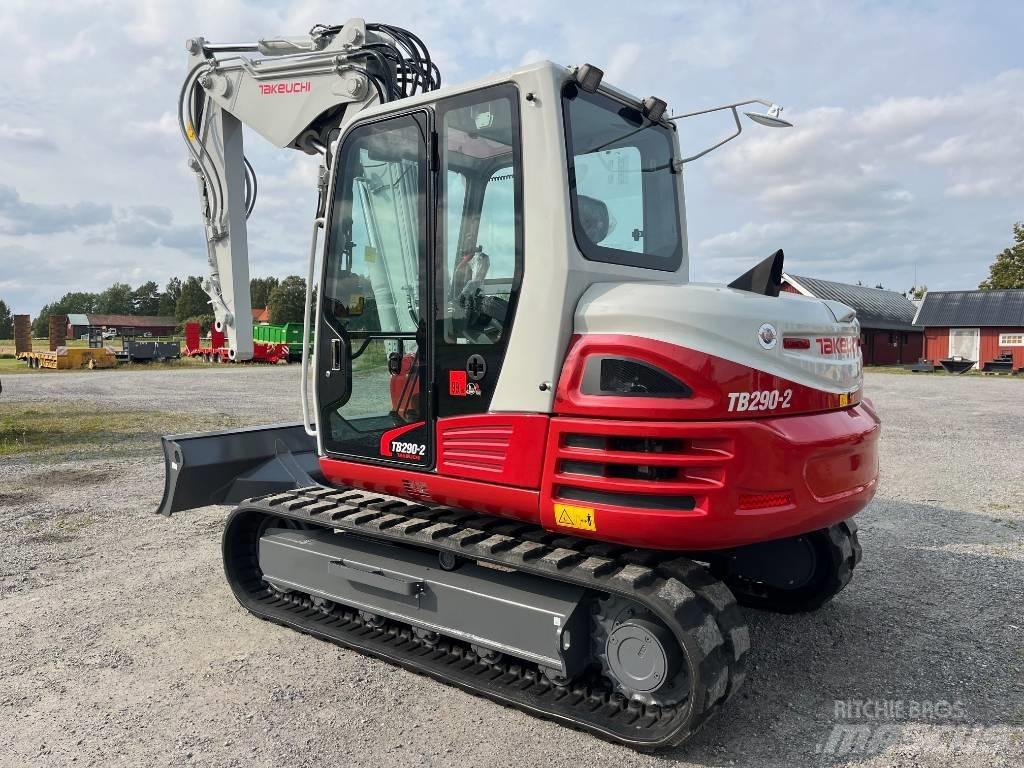 Takeuchi TB 290 Escavadoras Midi 7t - 12t