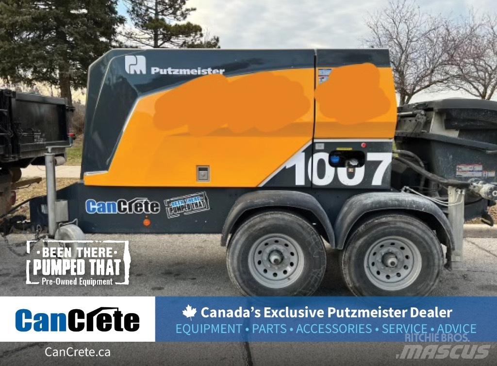Putzmeister TK1007 Bombas de betonagem