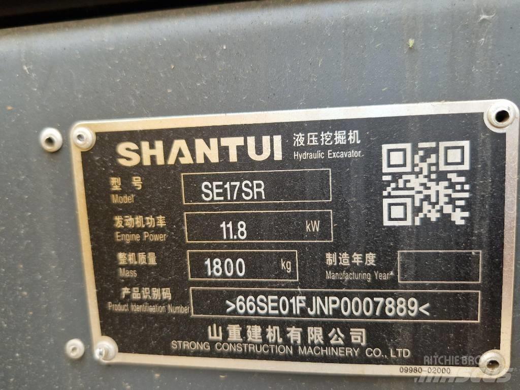 Shantui SE17SR Miniescavadeiras