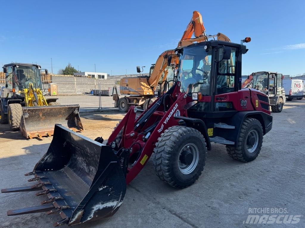 Yanmar V80 (02189) Carregadeiras de rodas