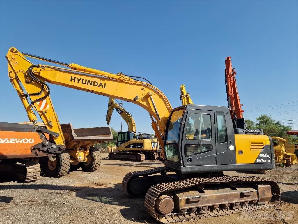 Hyundai R180LC-7 Escavadeiras de esteiras