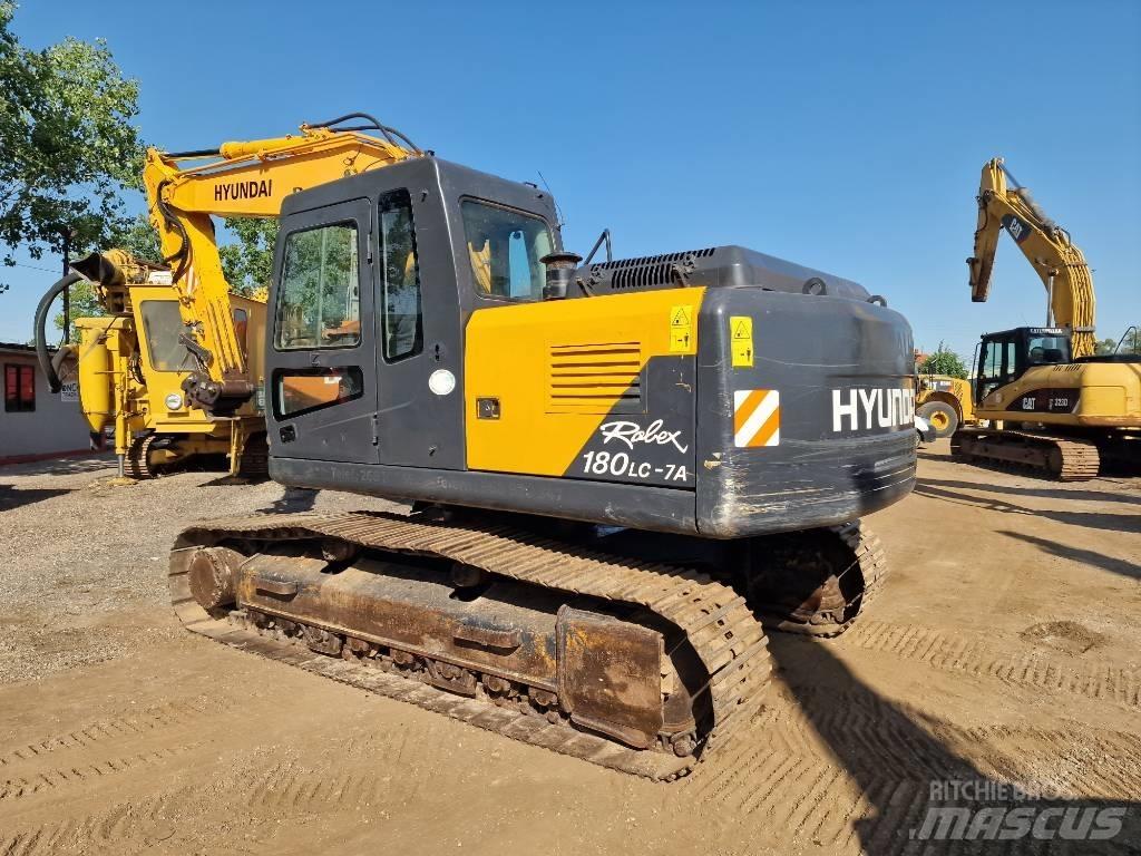 Hyundai R180LC-7 Escavadeiras de esteiras