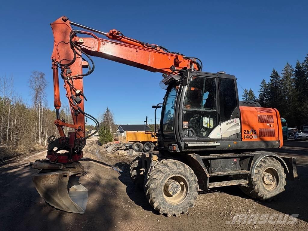 Hitachi ZX 140 W-5B Escavadoras de rodas
