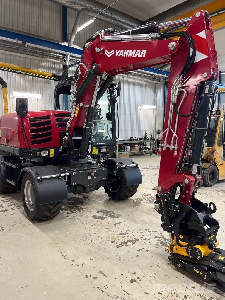 Yanmar B 95 W Escavadoras de rodas