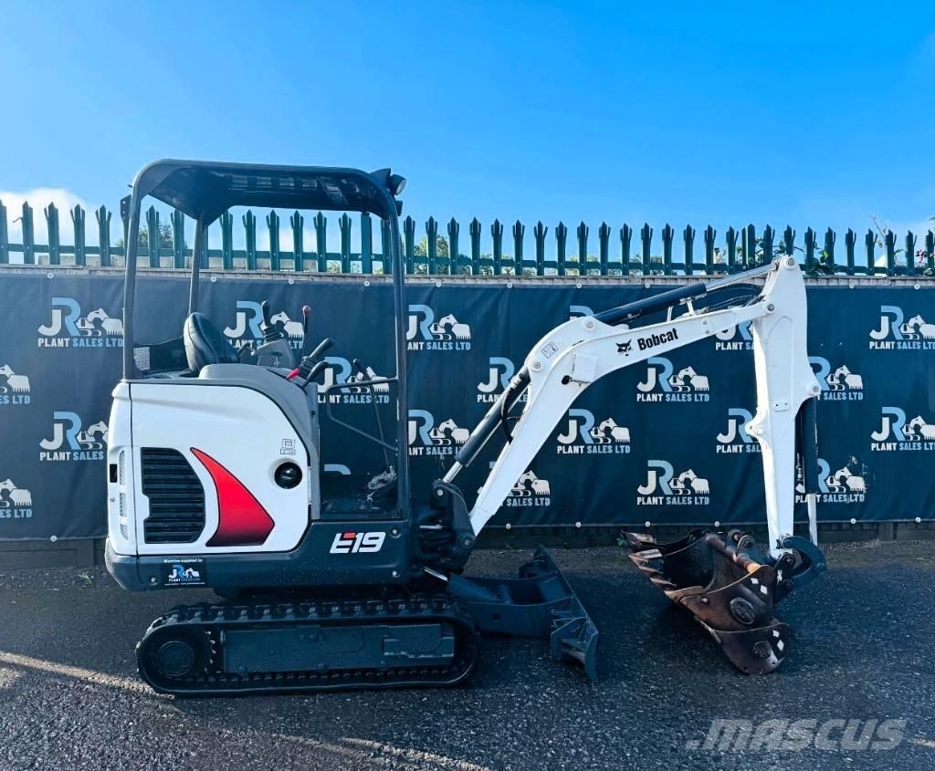 Bobcat E 19 Miniescavadeiras
