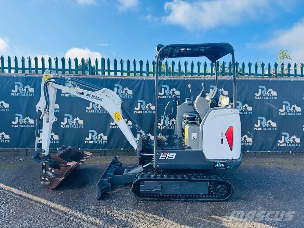Bobcat E 19 Miniescavadeiras
