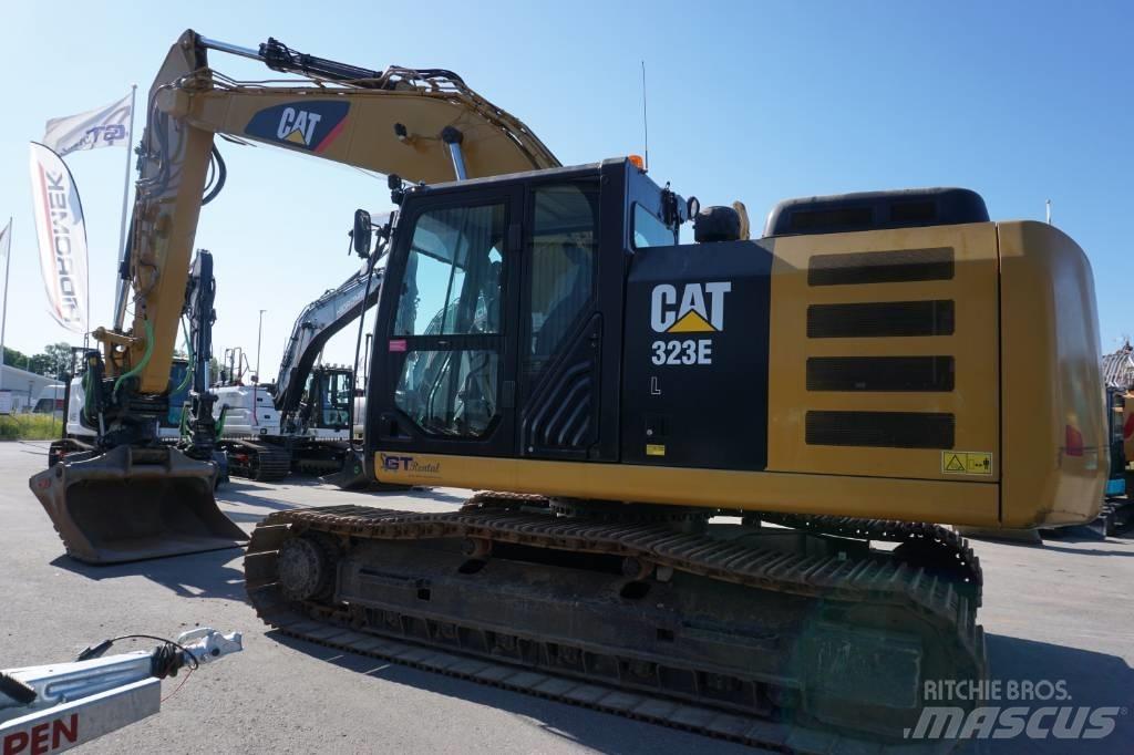 CAT 323EL *Uthyres* Escavadeiras de esteiras