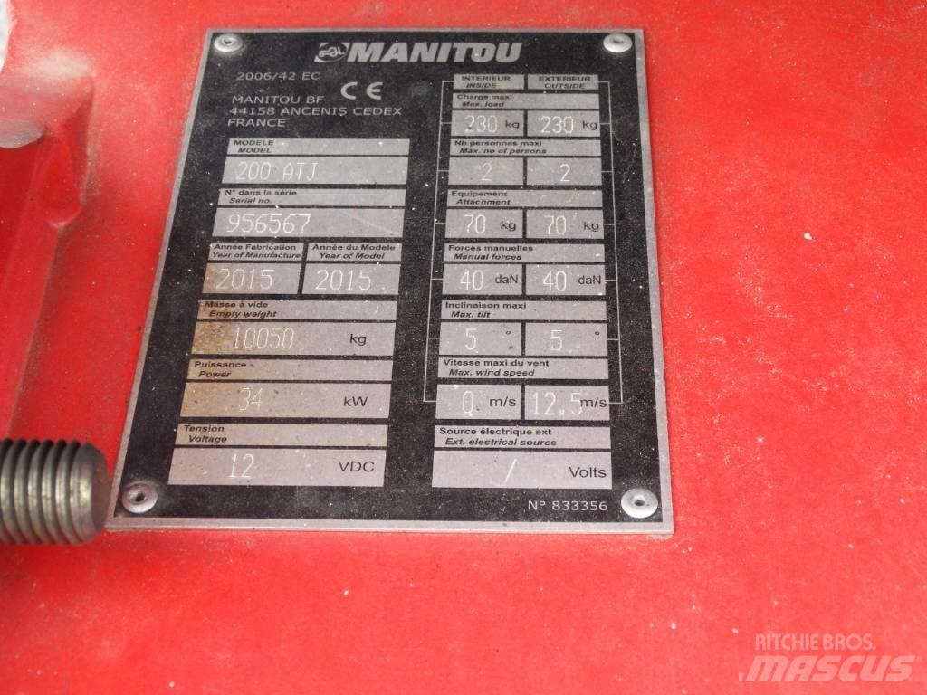 Manitou 200 ATJ Elevadores braços articulados