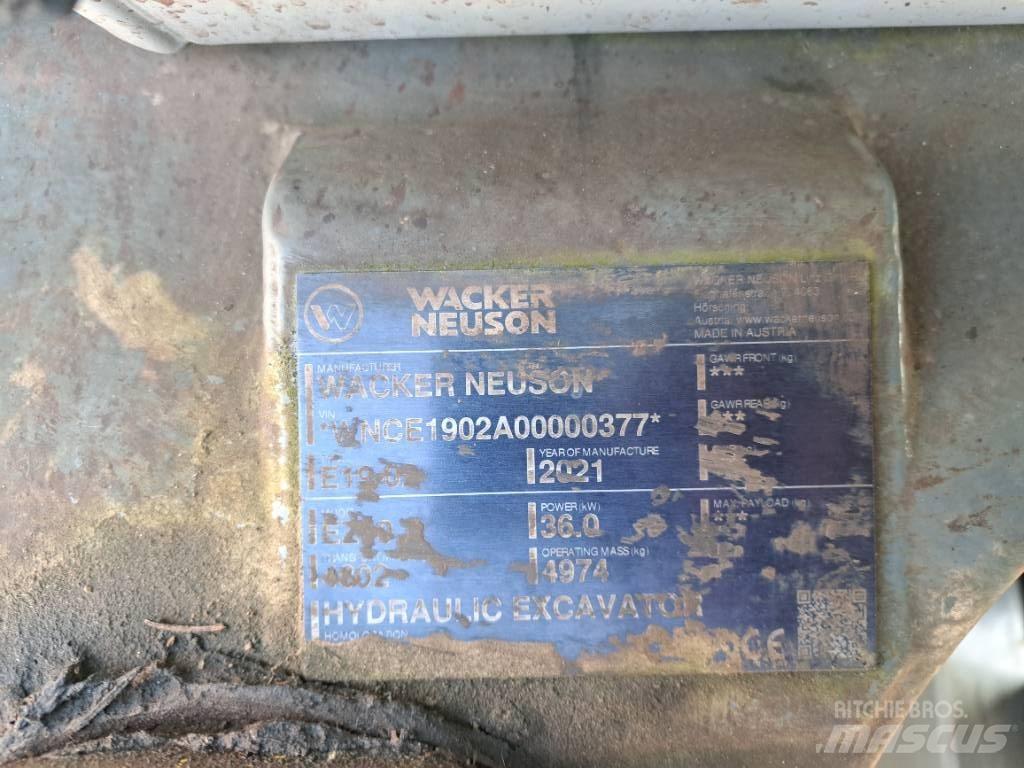 Wacker Neuson EZ50 Escavadeiras de esteiras