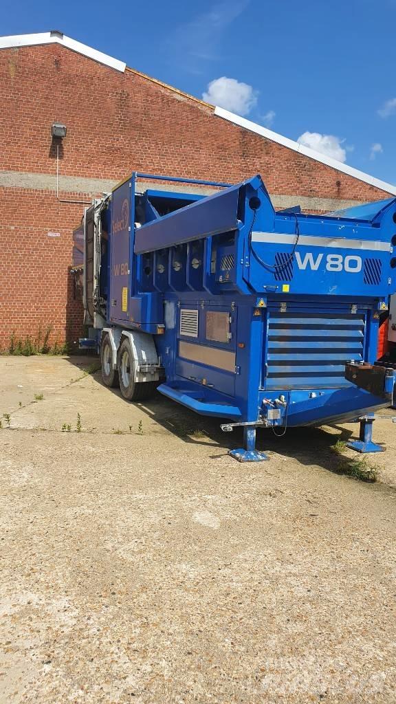 Terra Select W80 Peças de equipamento de lixo, reciclagem e pedreiras