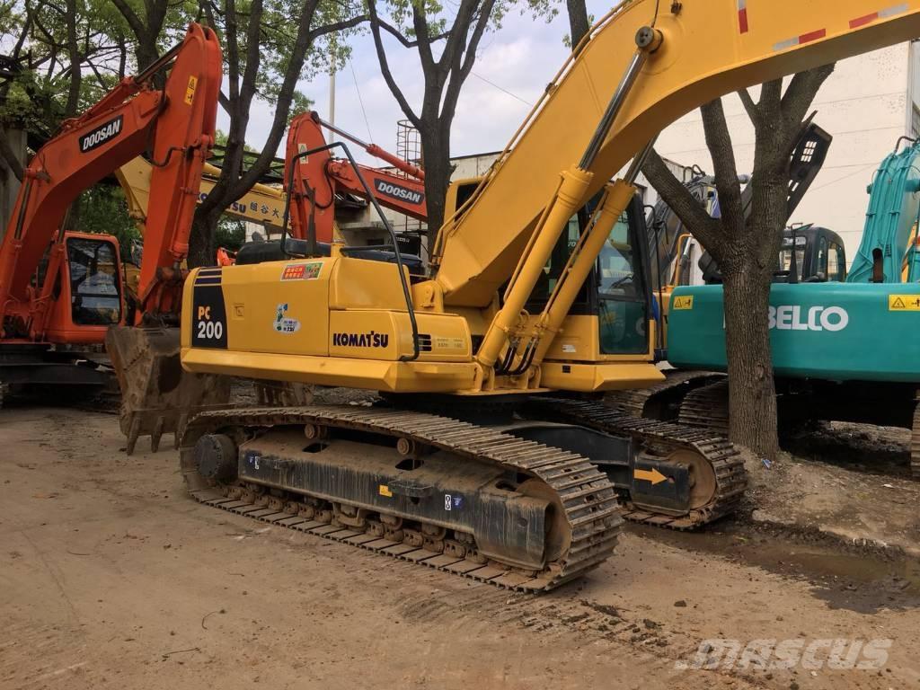 Komatsu pc200-8 Escavadeiras de esteiras