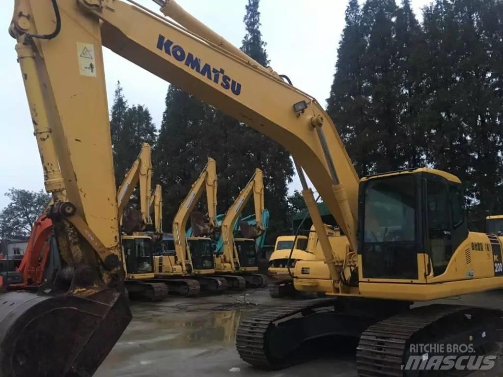 Komatsu pc200-7 Escavadeiras de esteiras