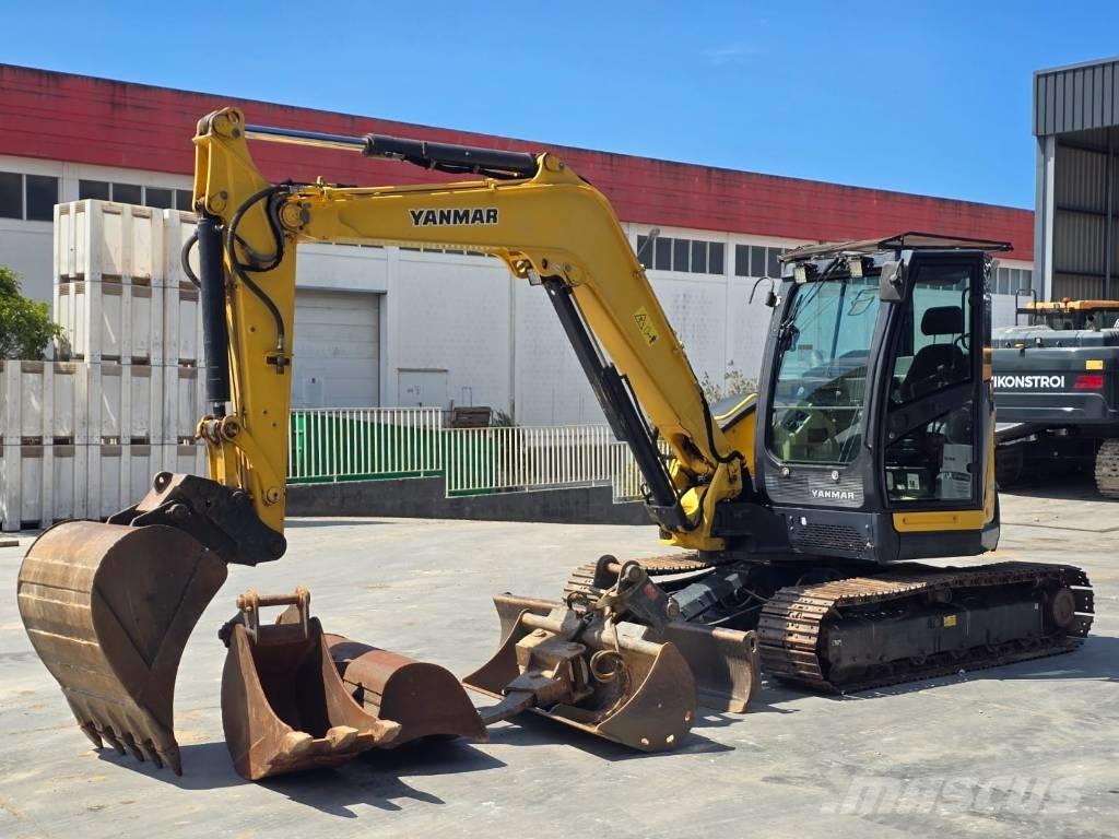 Yanmar Vio 80-1 Escavadoras Midi 7t - 12t