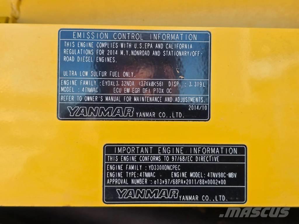 Yanmar Vio 80-1 Escavadoras Midi 7t - 12t