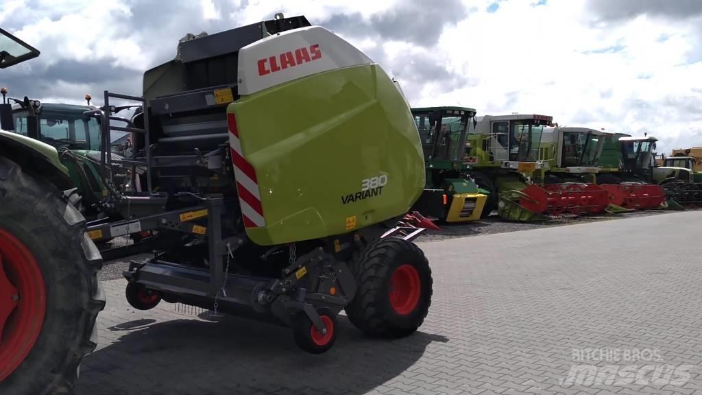 CLAAS Variant 380 Enfardadeira de rolos