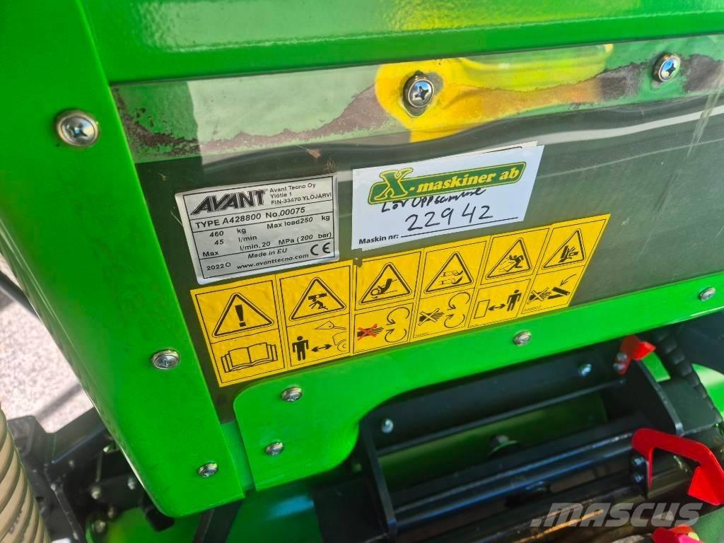 Avant Lövsug DEMO Minicarregadeiras
