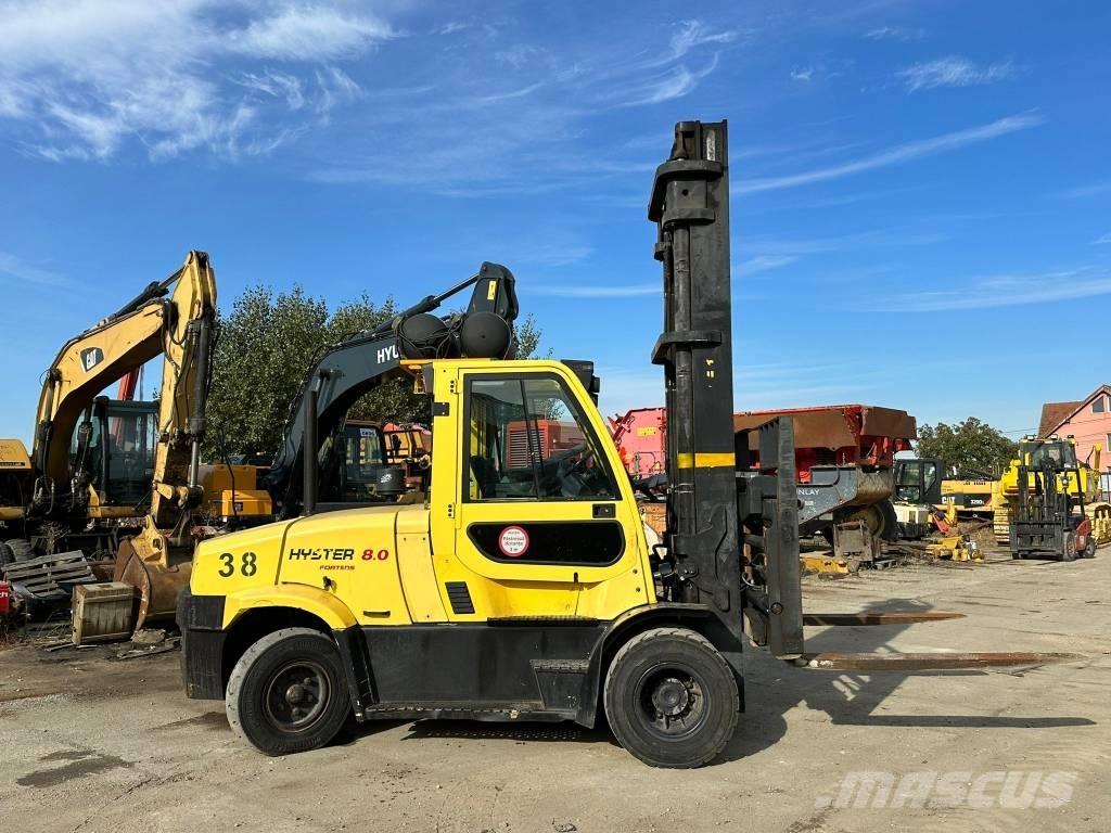 Hyster H8.0FT9 Empilhadores a gás