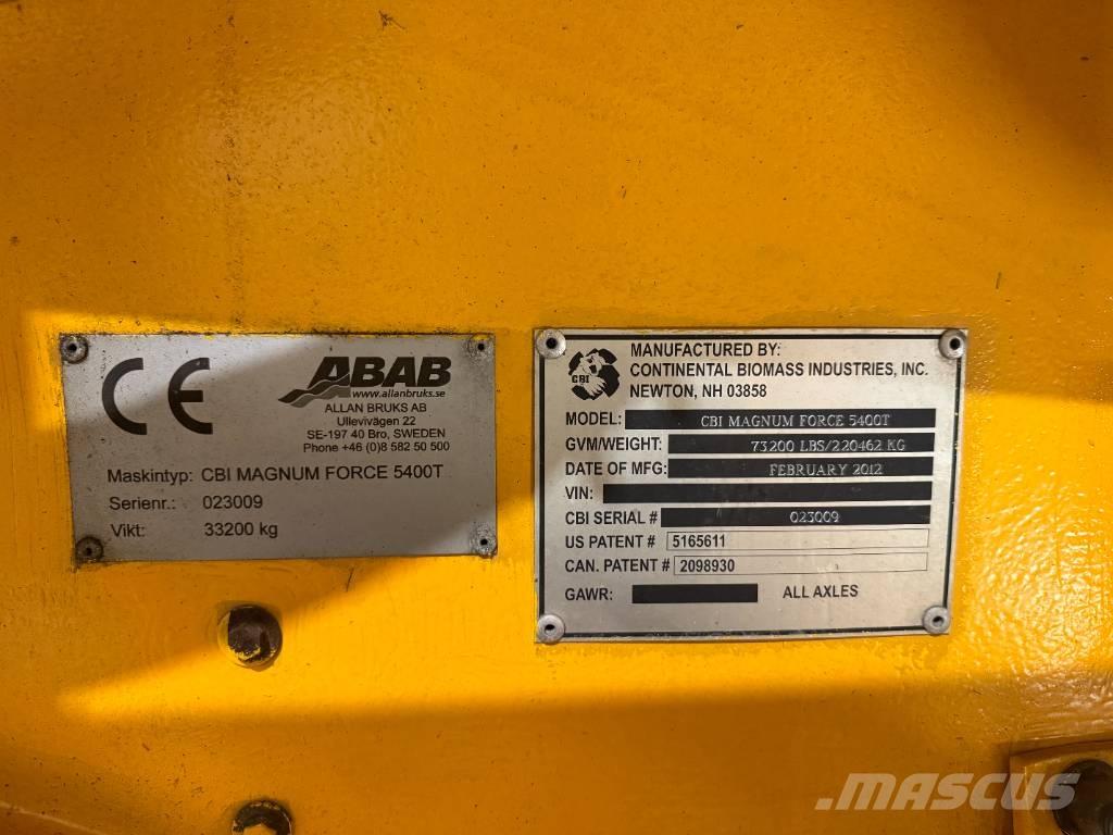 CBI 5400T Desgalhadores