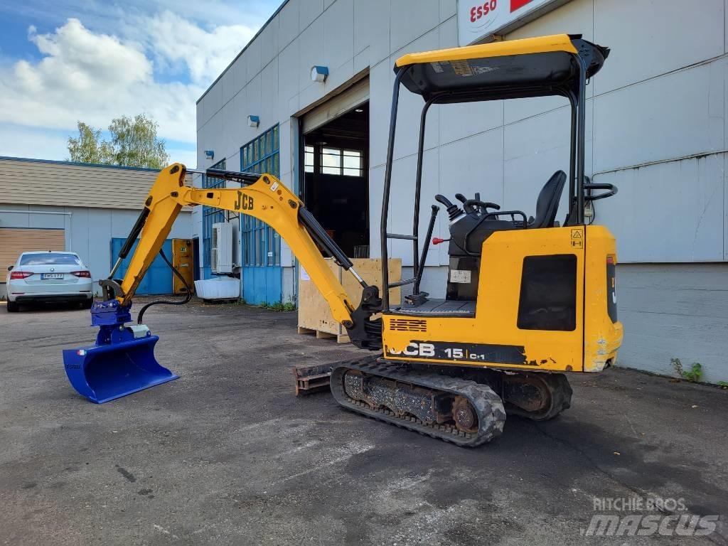 JCB 15 C-1 Miniescavadeiras