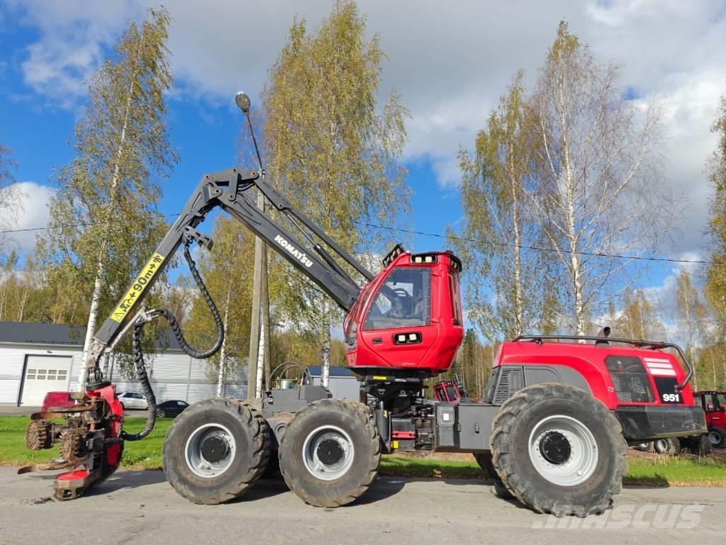 Komatsu 951 Processadores florestais