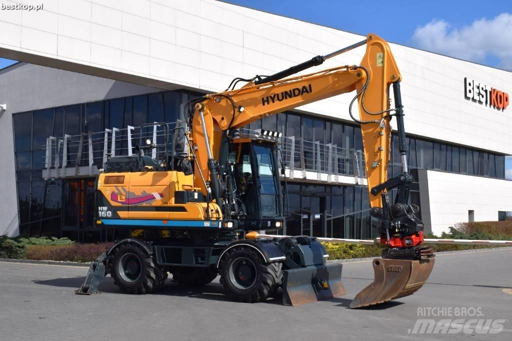 Hyundai HW 160 Escavadoras de rodas