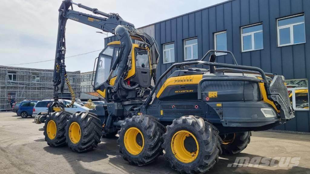 Ponsse Scorpion Processadores florestais