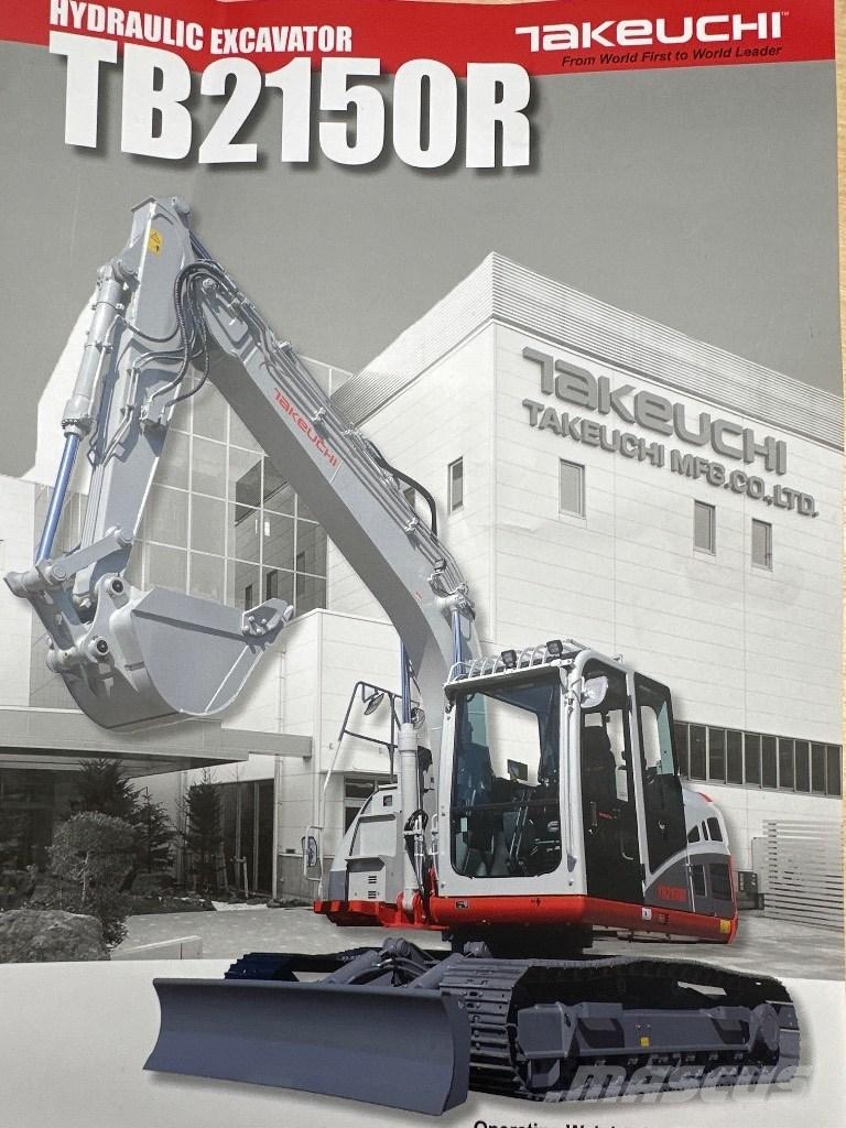 Takeuchi TB 2150 R Escavadeiras de esteiras
