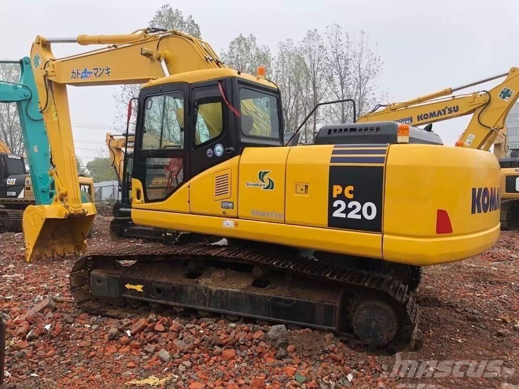Komatsu pc220-7 Escavadeiras de esteiras