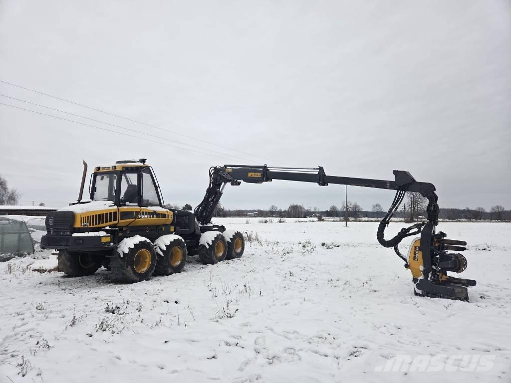 Ponsse Ergo 8WD Processadores florestais