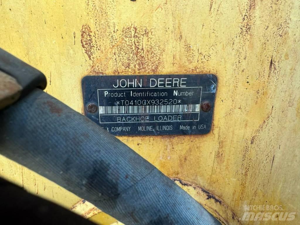 DEERE 410G Retroescavadeiras