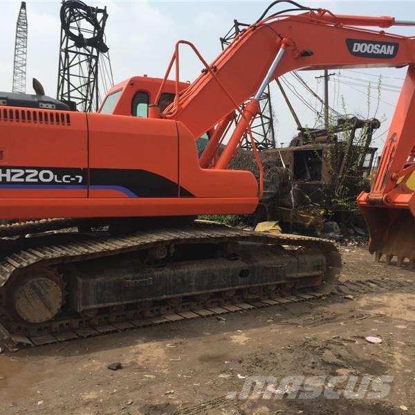 Doosan dh220lc-7 Escavadeiras de esteiras