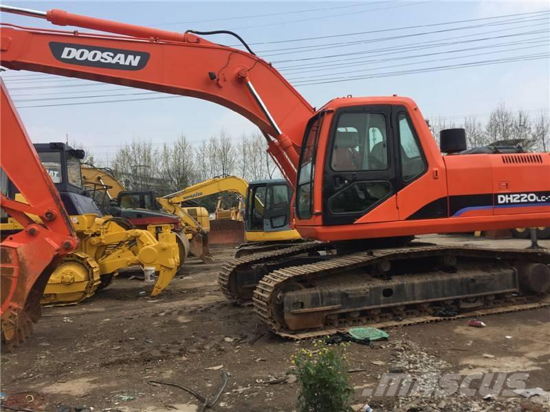 Doosan dh220lc-7 Escavadeiras de esteiras
