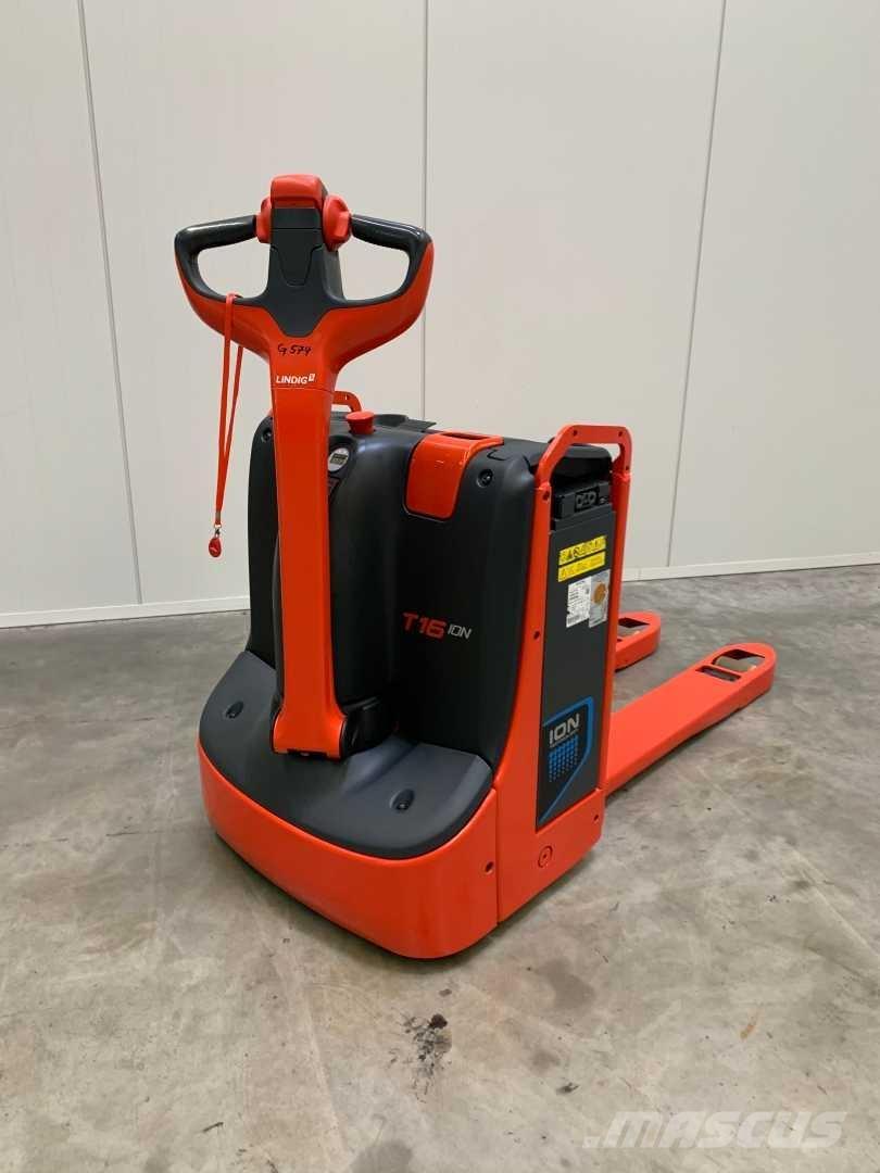 Linde T16 ION Empilhador para operador externo