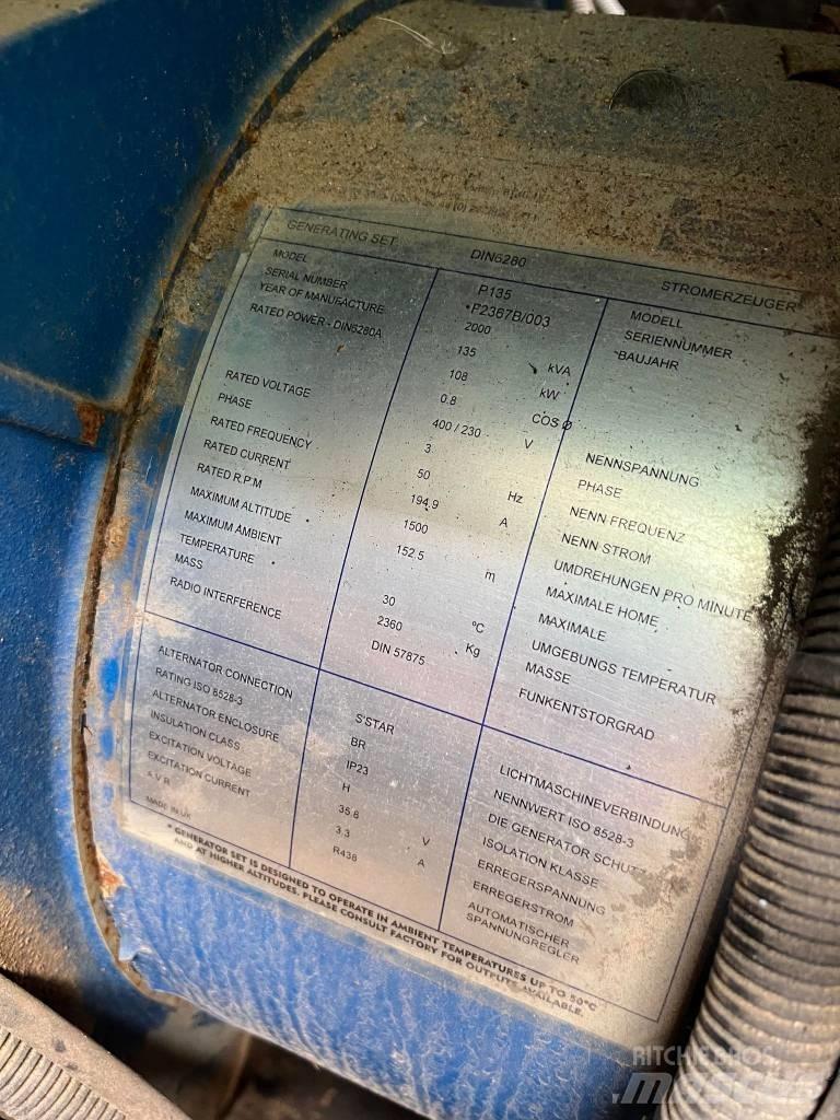 FG Wilson P 135 Geradores Diesel