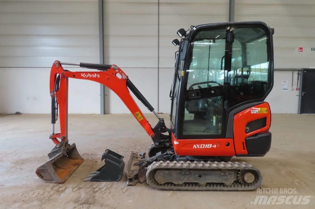 Kubota KX 018-4 Miniescavadeiras