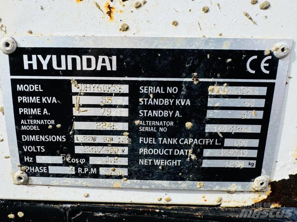 Hyundai DHY60KSE Geradores Diesel