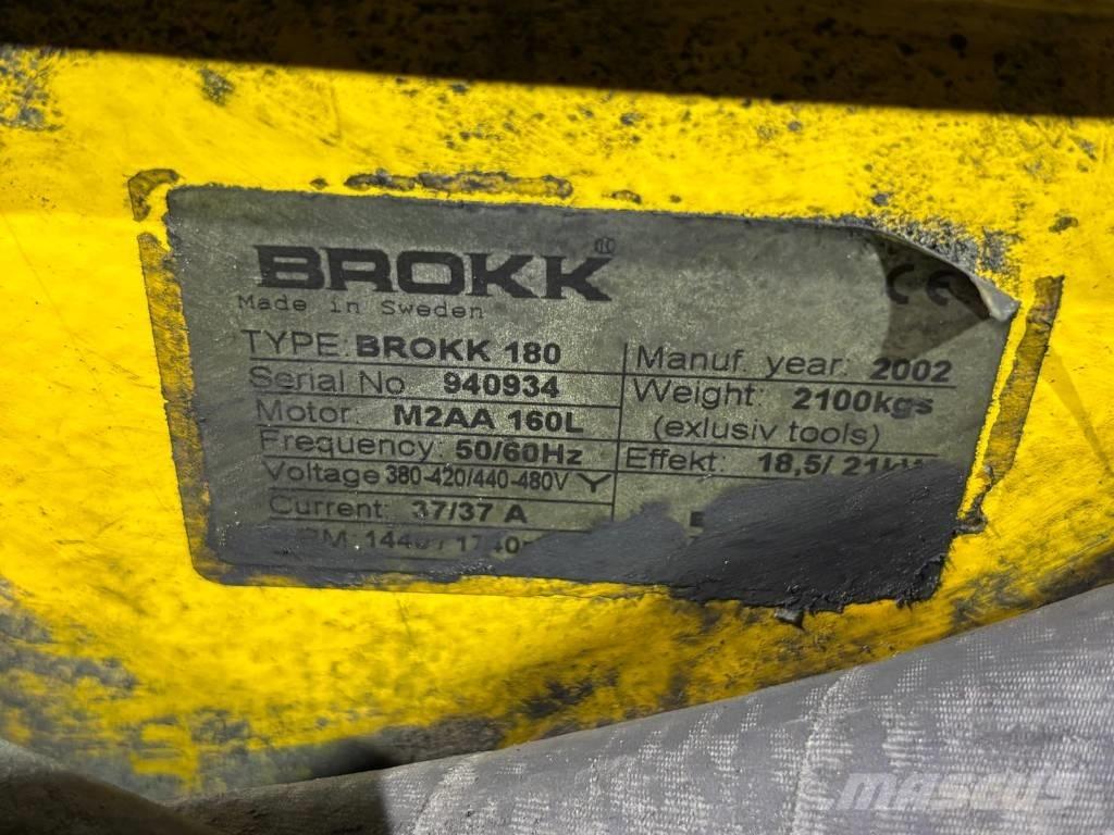 Brokk 180 Escavadoras de demolição