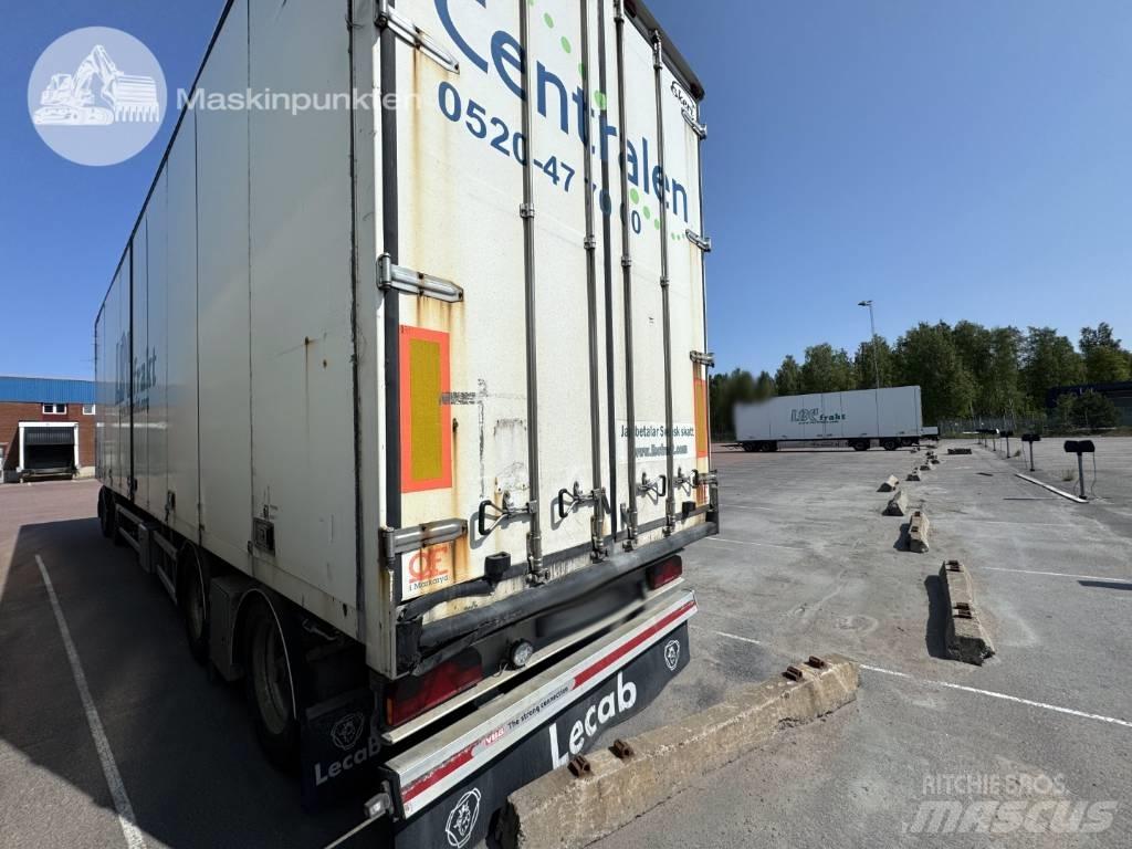 Ekeri L4 Reboques de caixa fechada