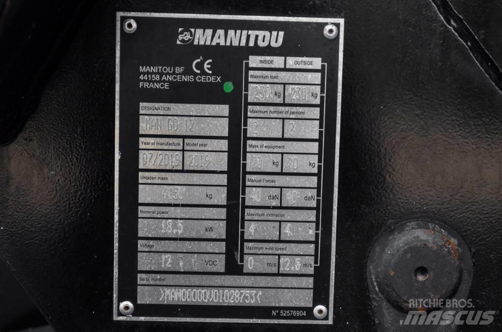Manitou ManGo 12 Elevadores braços articulados