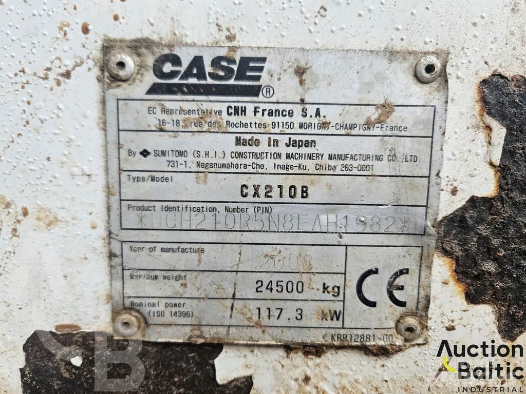 CASE CX 210 B Escavadeiras de esteiras