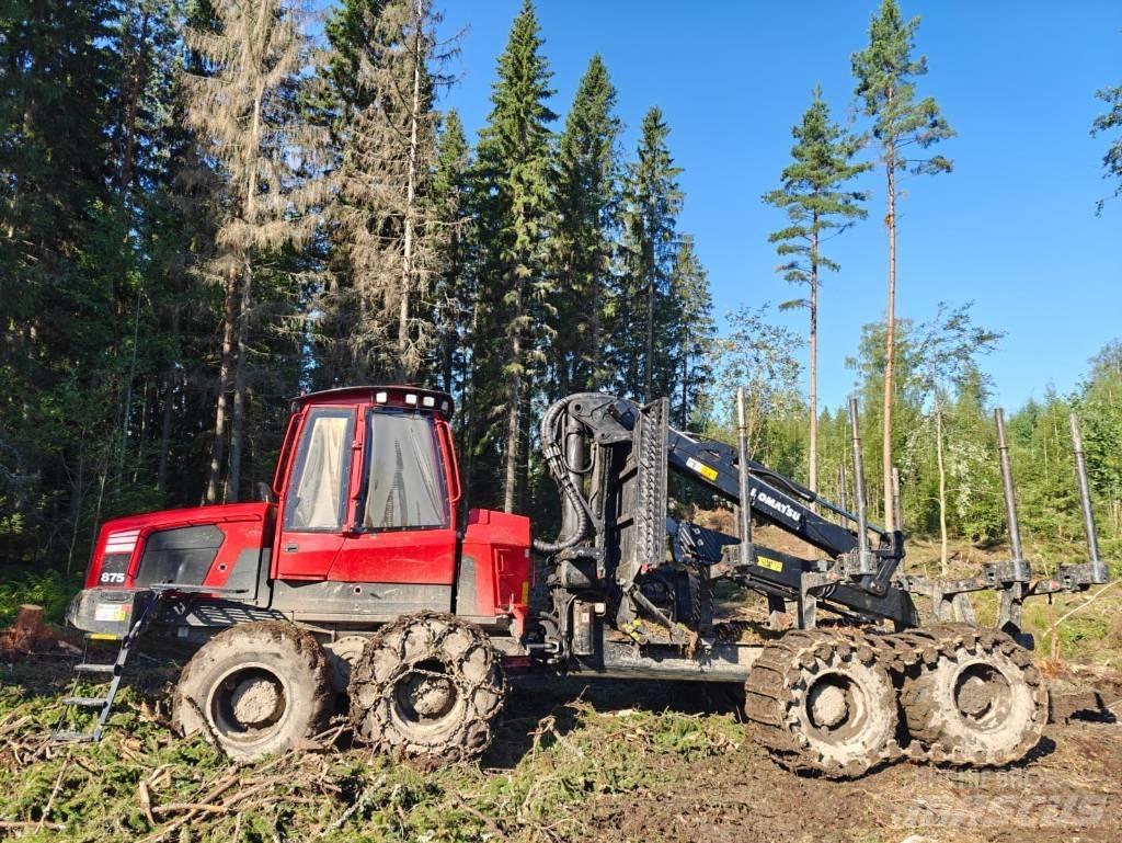 Komatsu 875 Forwarders florestais
