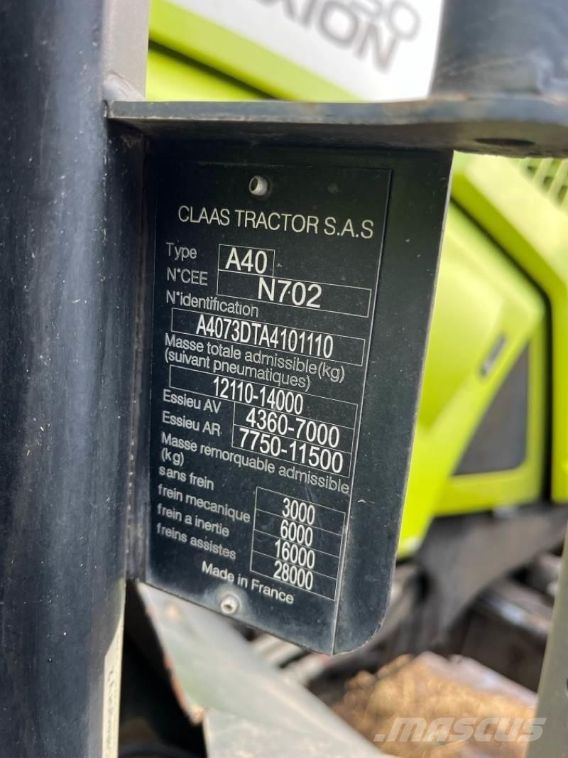 CLAAS Axion 850 Tratores Agrícolas usados