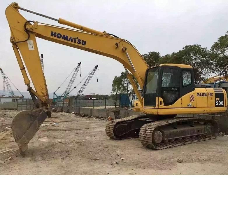 Komatsu pc200-7 Escavadeiras de esteiras