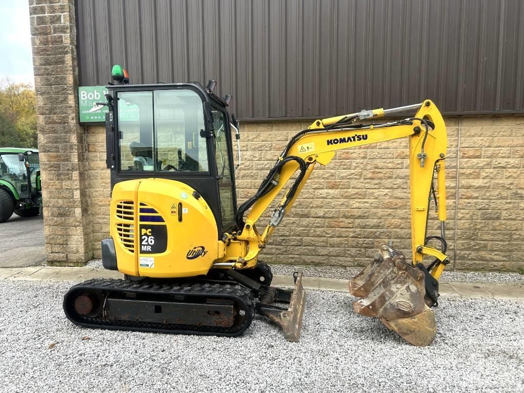 Komatsu PC26MR-3 Miniescavadeiras