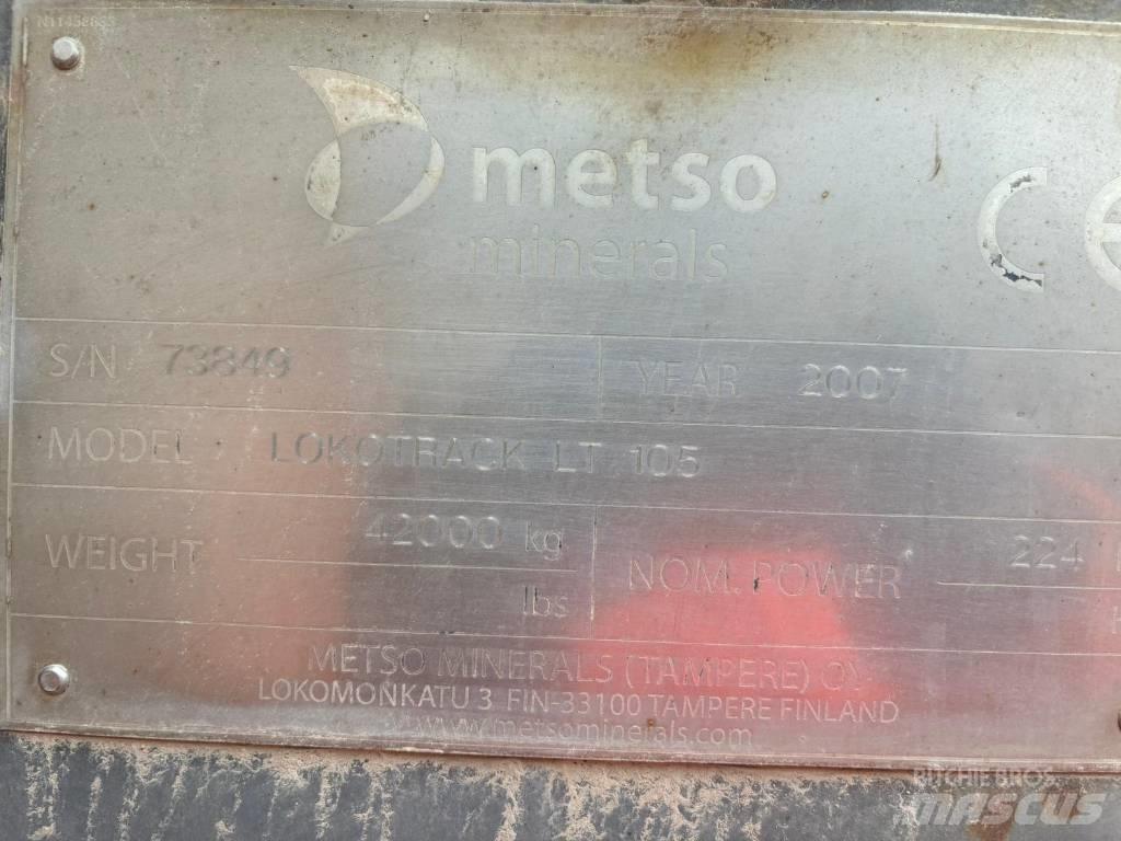 Metso LT 105 Britadores móveis